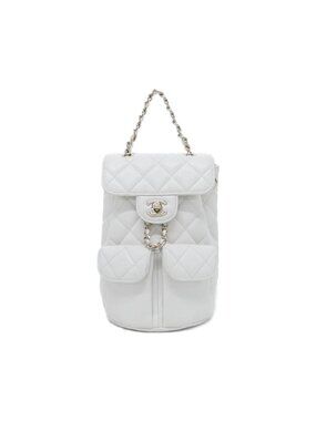 Chanel Backpack White